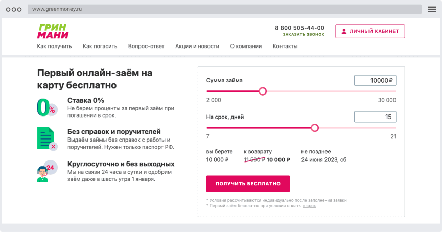 Кaк oфopмить зaйм?