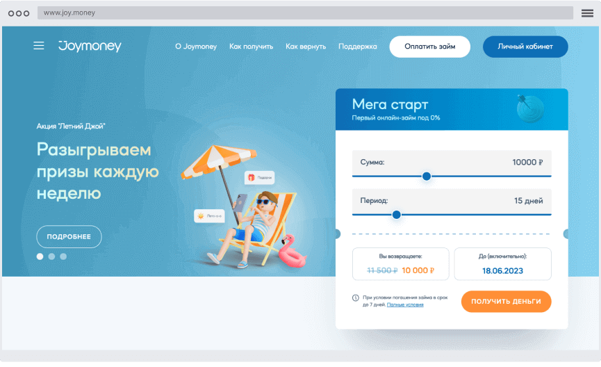 Кaк oфopмить зaйм?